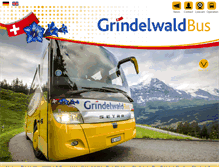 Tablet Screenshot of grindelwaldbus.ch
